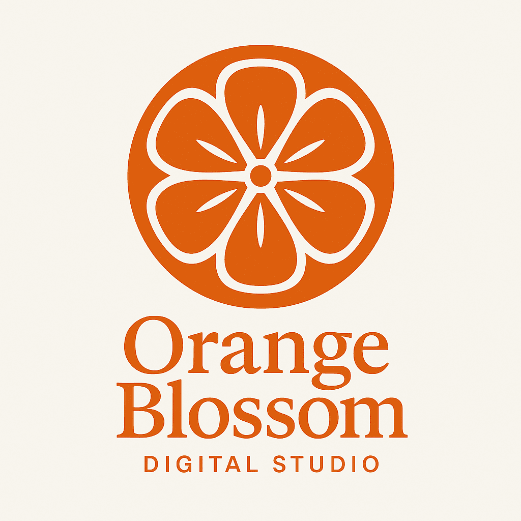 Orange Blossom Digital Studio combo mark